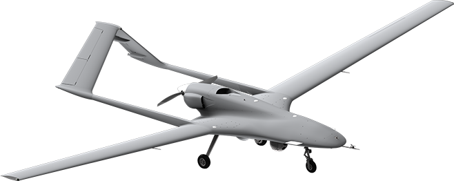 Bayraktar Tactical Uas (658x262), Png Download