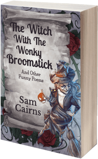 Book Description - Witch With The Wonky Broomstick: And Other Funny Poems (500x590), Png Download