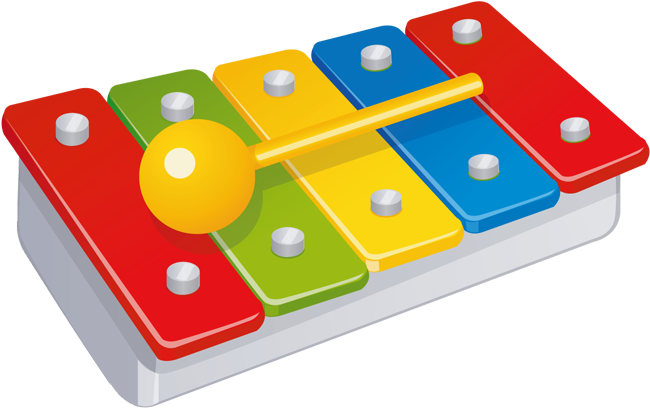 Utiles Escolares Animados Png - Kids Toy Clipart Png (727x480), Png Download