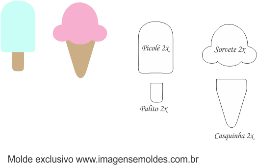 Eva Molde De Doces (600x400), Png Download