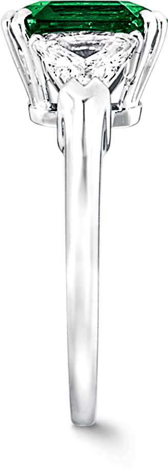 Side View Of A Classic Graff Ring Featuring A Square - Field Lacrosse (2000x2000), Png Download