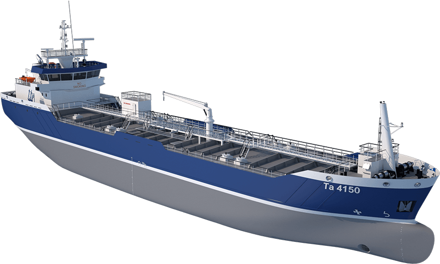 Debido A Que Las Condiciones De La Tripulación Es Uno - Chemical Tanker Png (1300x575), Png Download