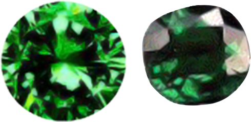 Tsavorite Garnet Brilliance Comparison - Gemstone (540x300), Png Download