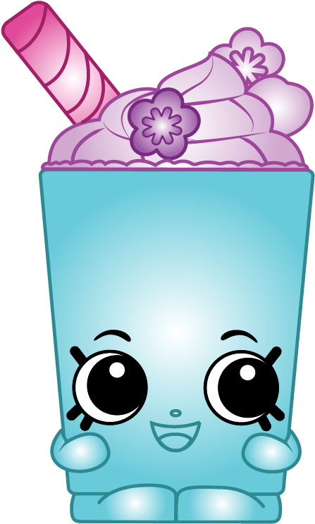 Miki Milkshake - Shopkins Miki Milkshake (834x834), Png Download