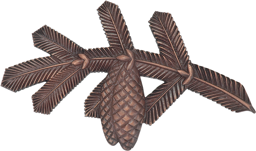 Fir Branch - Emblem (1000x1000), Png Download