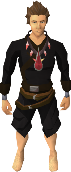 Brawler's Knockout Necklace (249x603), Png Download