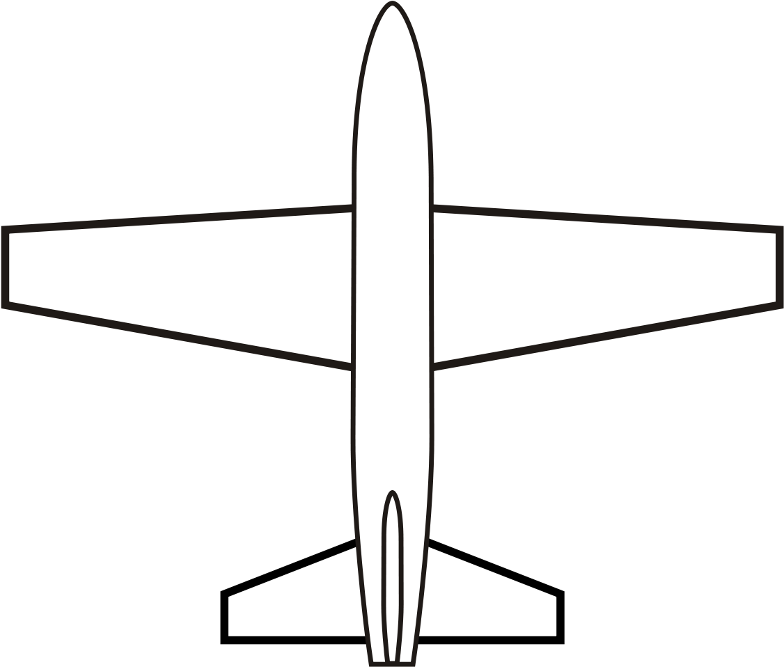 Reversed Tapered Wing (1200x1015), Png Download