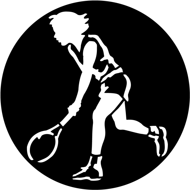 Sports - Woman Tennis - Apollo Sports Woman Tennis Steel Gobo Ms-4022 (800x800), Png Download