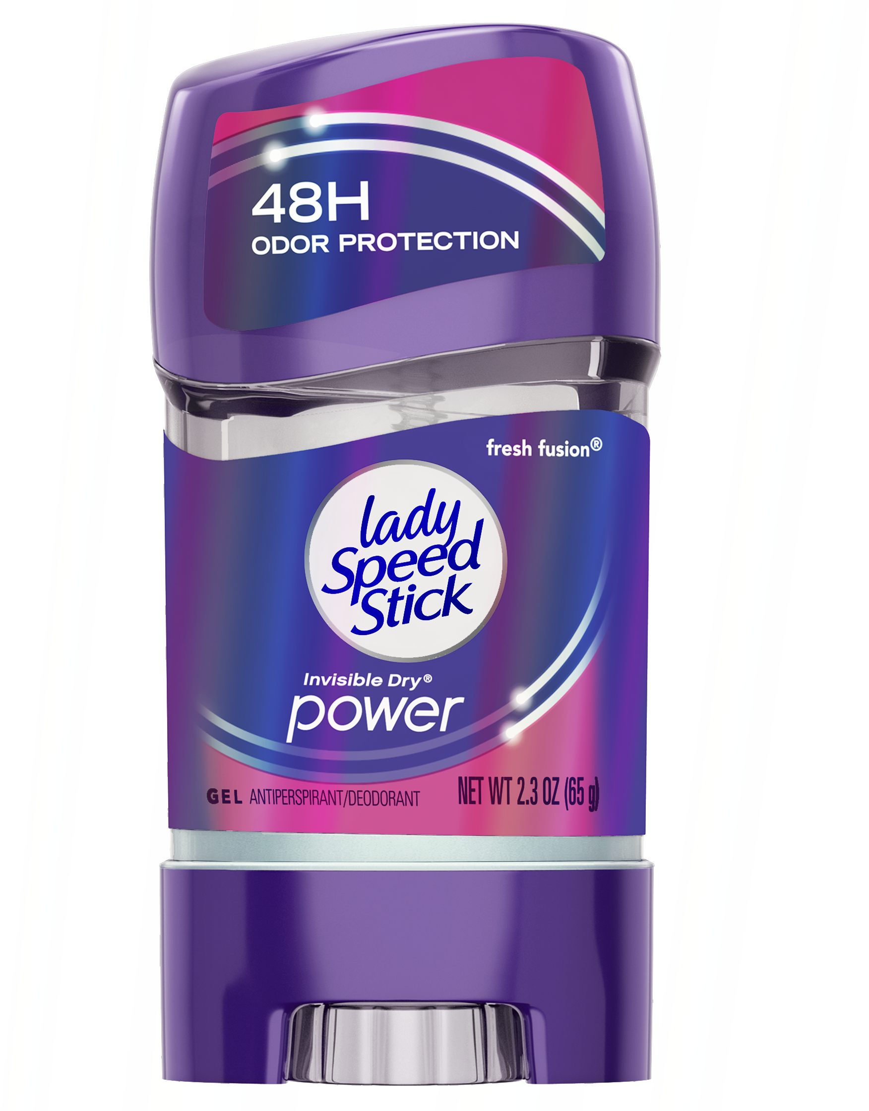 Lady Speed Stick Antiperspirant Deodorant, Power, Fusion, - Lady Speed Stick Gel (2240x2240), Png Download