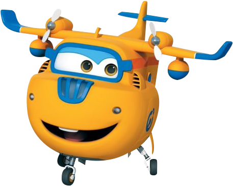 Super Wings Donnie 03 - Super Wings Donnie Png (475x414), Png Download