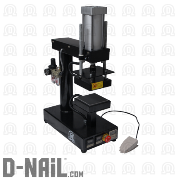 D-nail® Pneumatic Heat Press - Milling (593x772), Png Download