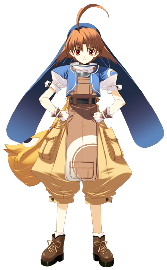 Epona - Rathy Tears To Tiara Anime (382x548), Png Download