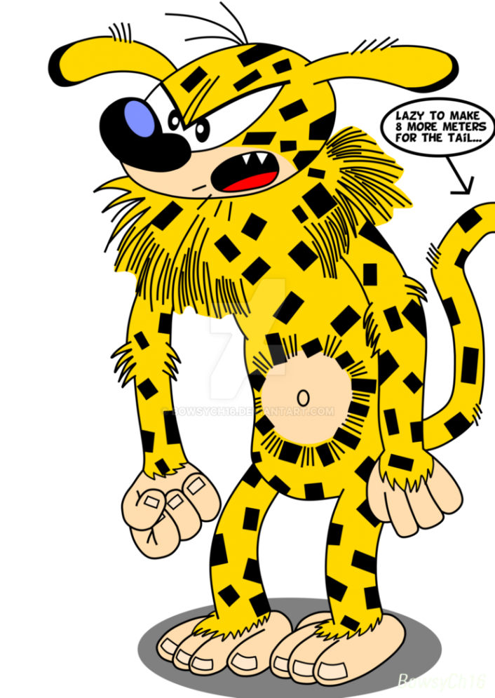 Marsupilami Png Transparent Image - Marsupilami Zombie Png (705x1024), Png Download