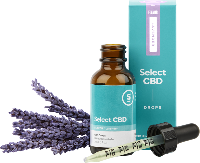 Lavender Cbd Drops - Cbd Drops (800x653), Png Download