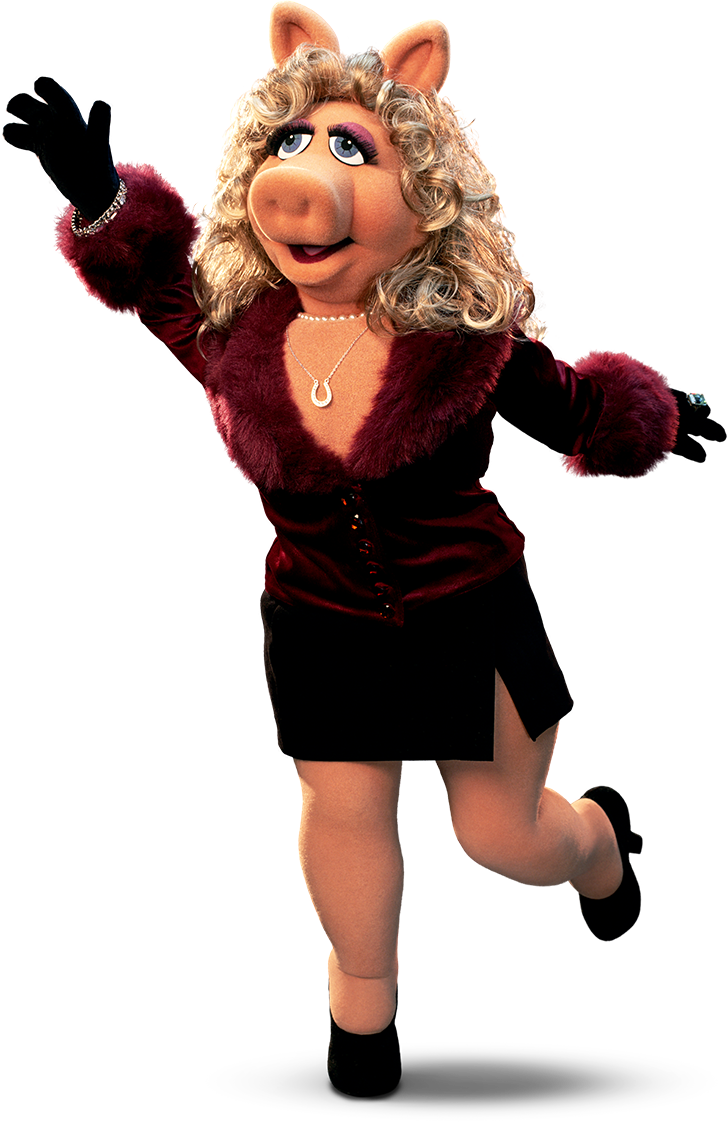 Miss Piggy Dressed Up (727x1122), Png Download