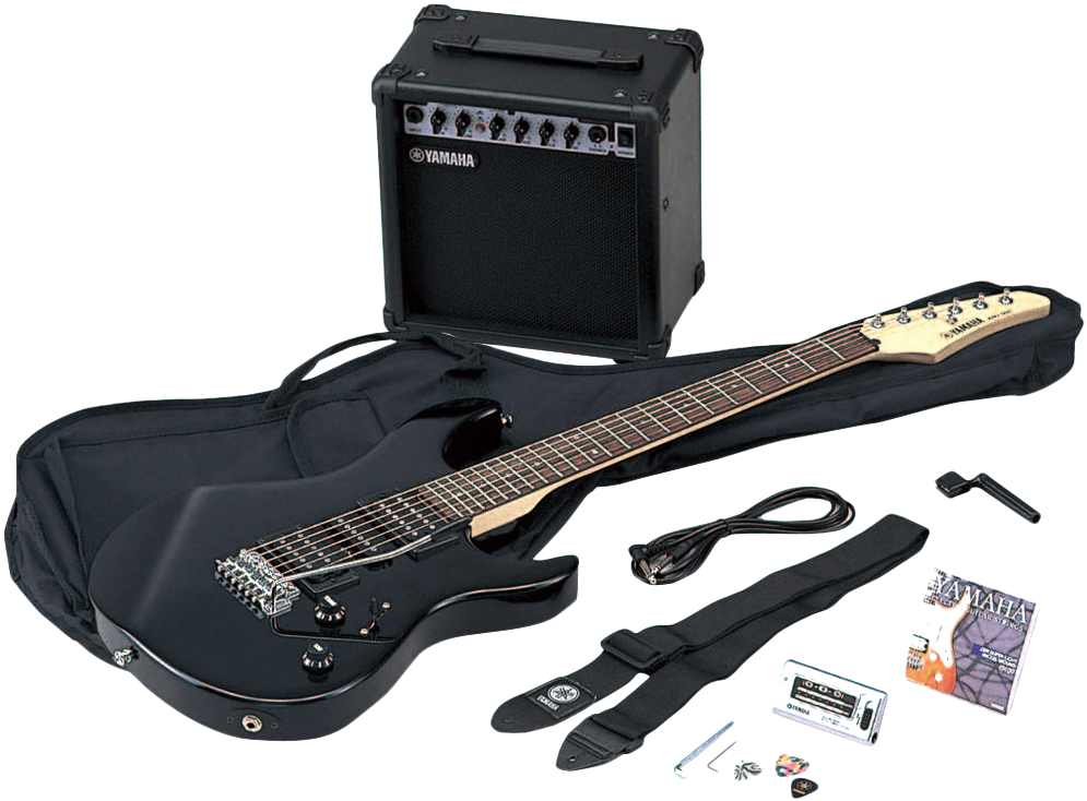 Guitarra Eléctrica Yamaha Erg121gp Combo Equipamiento - Yamaha Erg 121 Gpii Bl (1000x772), Png Download