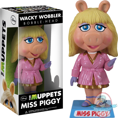 Miss Piggy Wacky Wobbler By Funko - Funko Pop Miss Piggy (390x389), Png Download