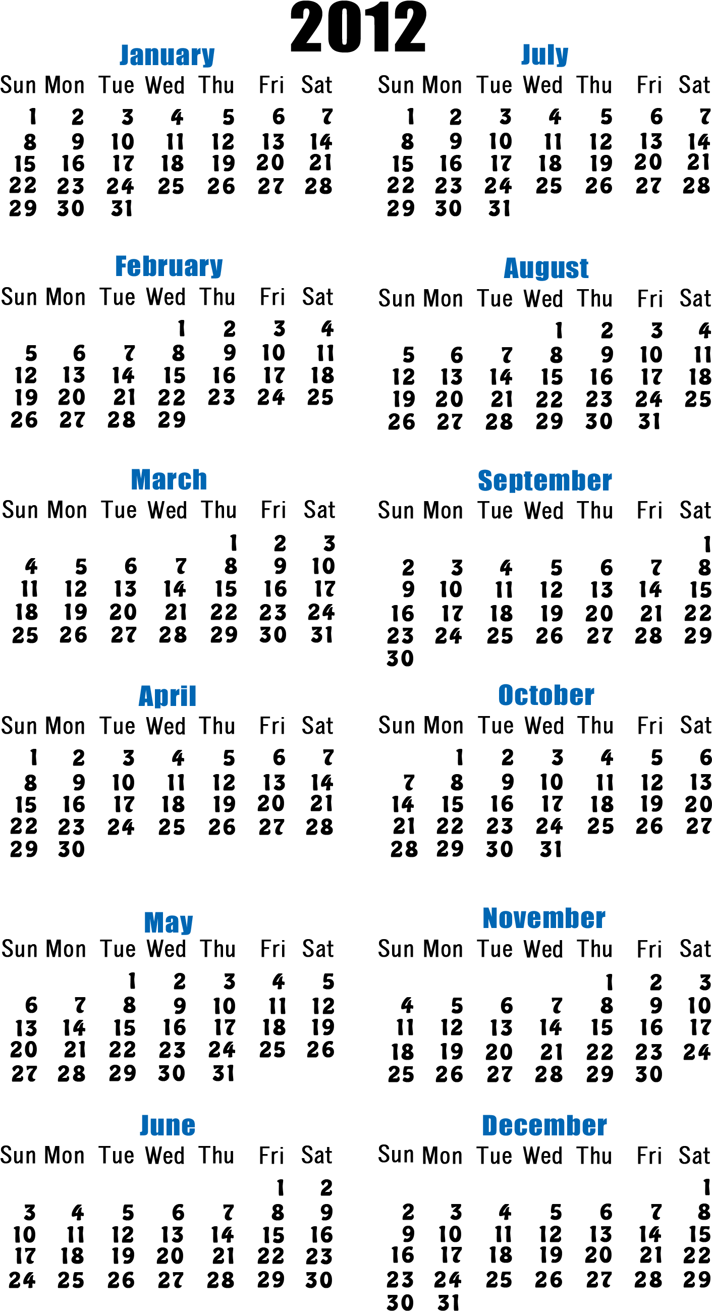 Cool Dog Lover Gifts Calendar Templates - Business Card Calendar 2012 (1600x2800), Png Download