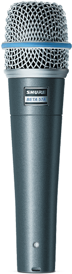 Microfono Shure Beta 57 Para Instrumento - Shure Beta 57 Dynamic Microphone (600x600), Png Download