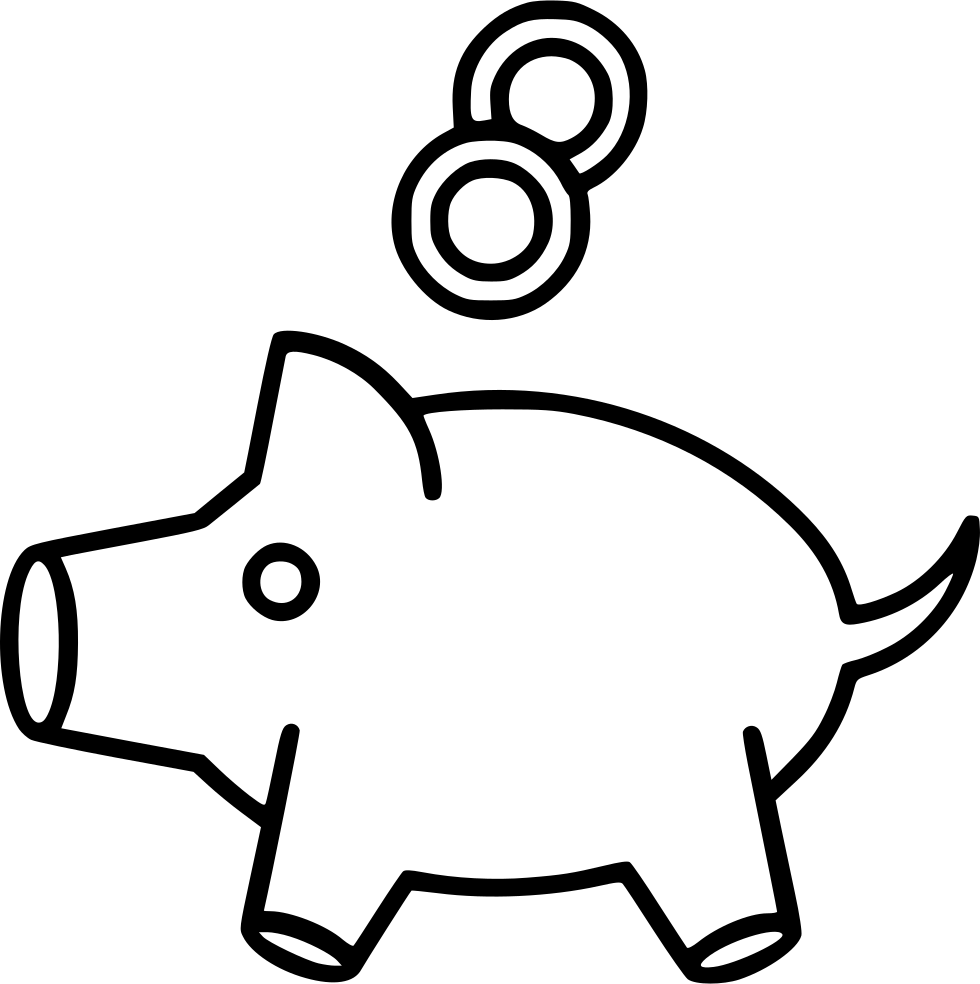 Piggy Bank Comments - Illustration (980x984), Png Download
