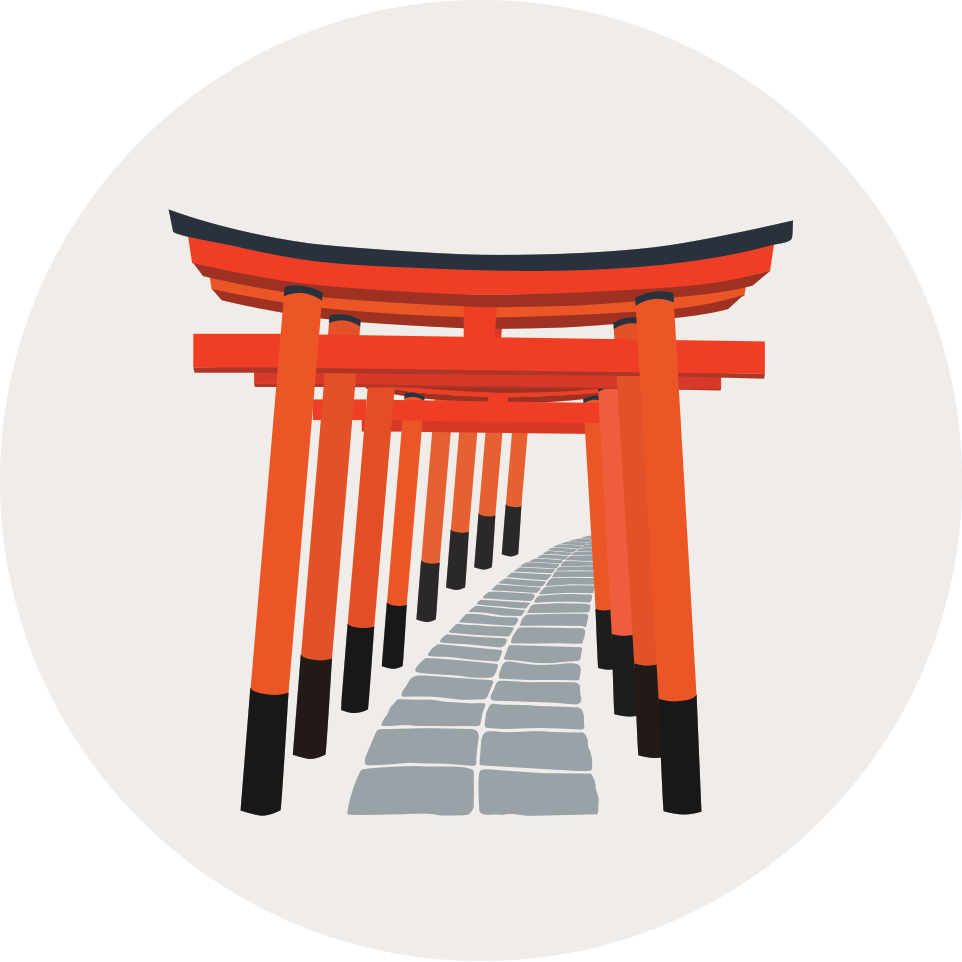 Japanese Style - Place Of Worship (962x962), Png Download