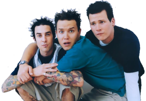 Blink 182 Logo Transparent - Matt Skiba And Tom Delonge (500x345), Png Download