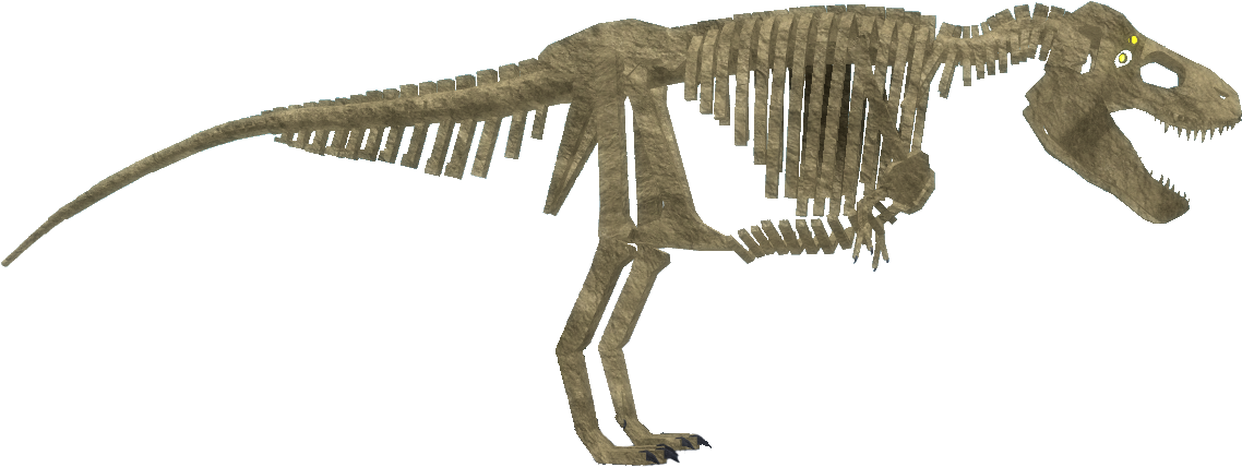 Fossil Rex - Fossil Tyrannosaurus Rex Dinosaur Simulator (1191x520), Png Download