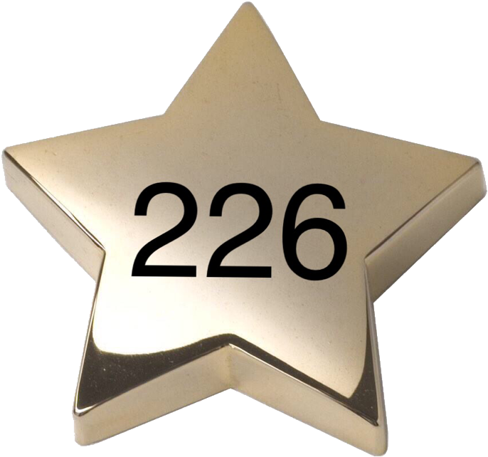 Awards Count - Goldstar Events (800x723), Png Download