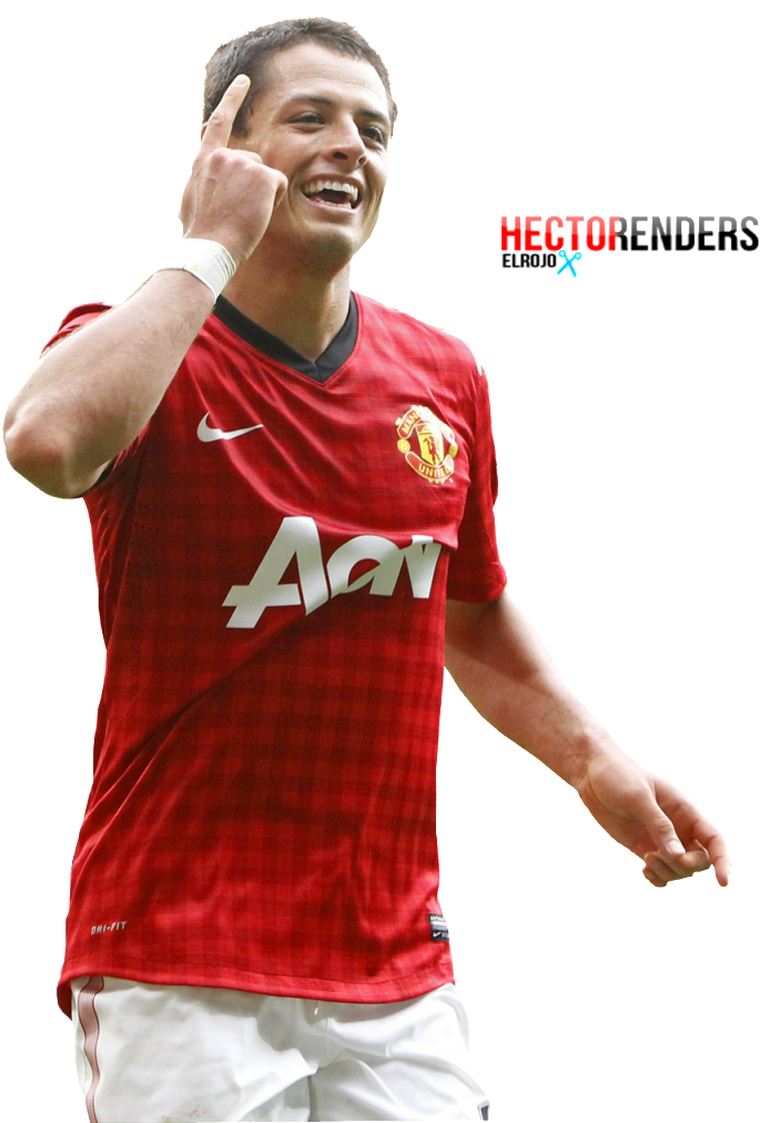 Photo Chicharito - Manchester United Jersey 2011 (771x1023), Png Download