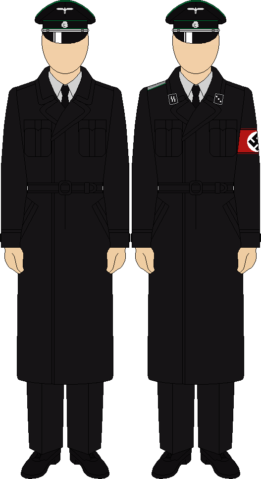 Website Closed Down Due To 'climate Of Fear' - Nazi Uniforms Deviantart (527x965), Png Download