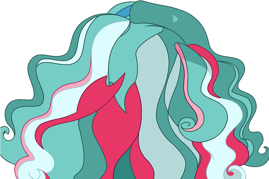 30 Pm 134556 Avatar Look Hair Back Raven Default - Illustration (943x662), Png Download