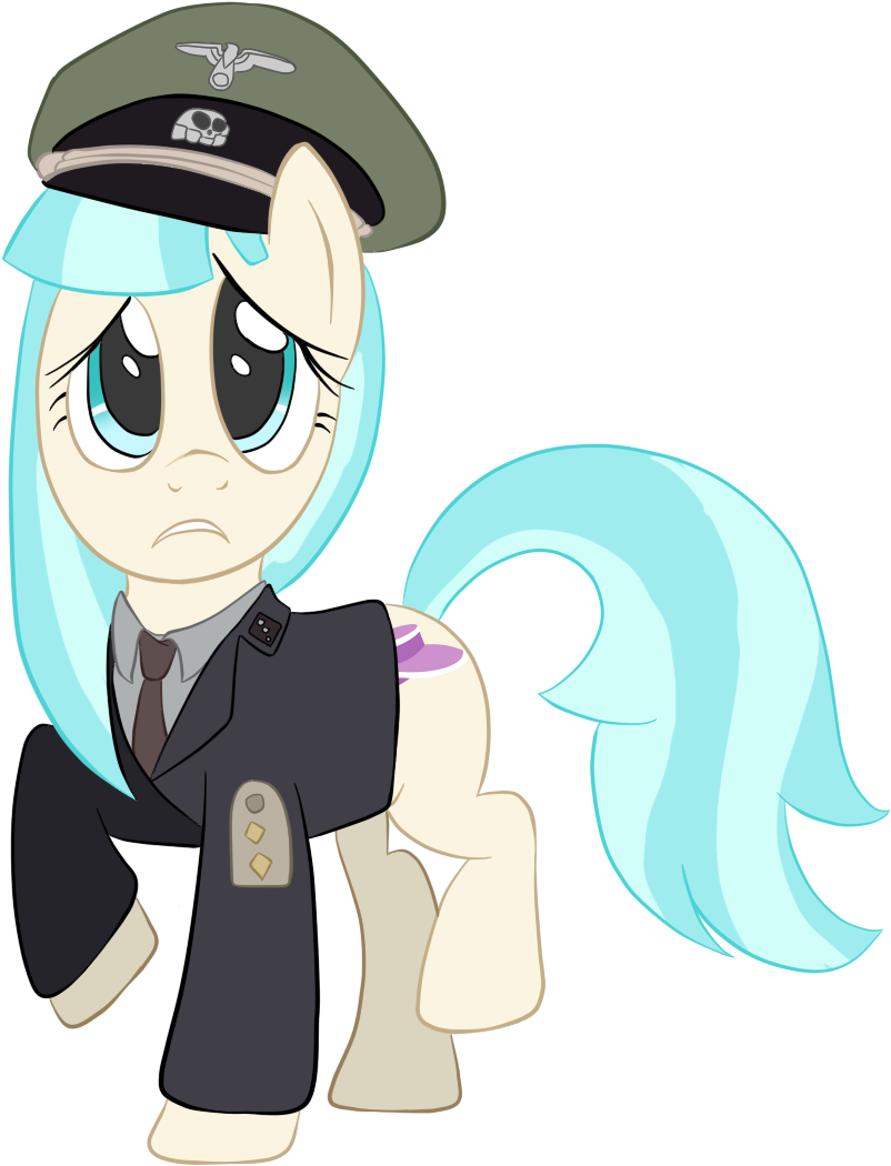 Infernaldalek, Clothes, Coco Pommel, Nazi, Nazi Uniform, - Cartoon (859x1088), Png Download