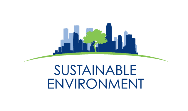 Sustainable Environment Logo Design - Blue Logo Environment (640x380), Png Download