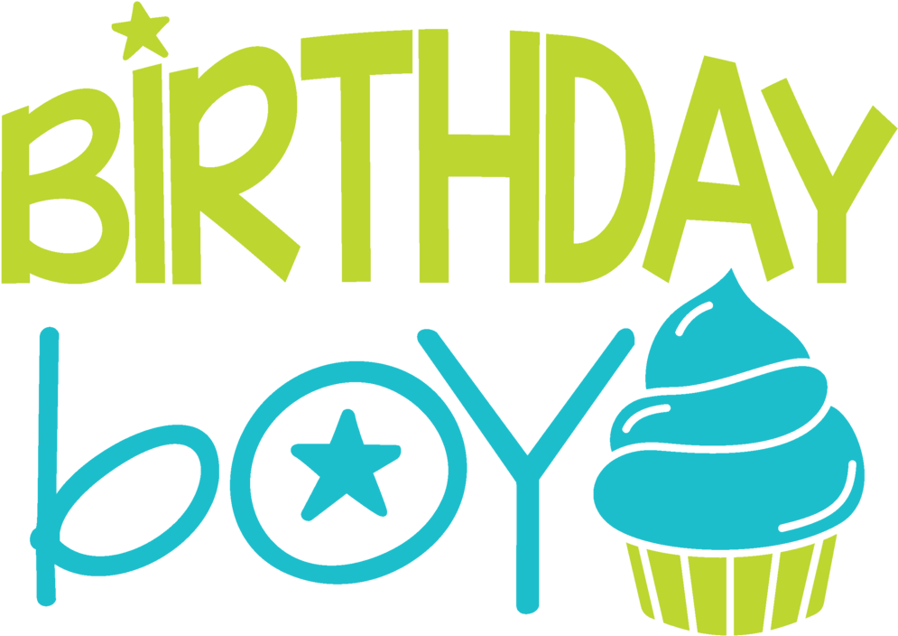 Birthday Boy Svg File - Garçon D'anniversaire, Gâteau D'anniversaire, Cadeau (1024x745), Png Download