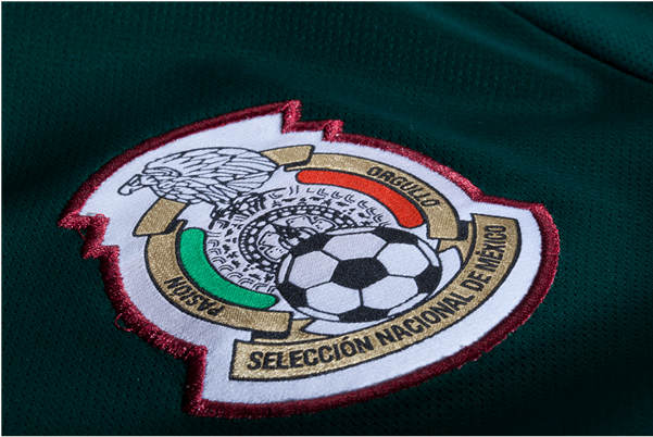 Mexico Home W/c Jersey 2018 With Original Nameset Chicharito - Mexico National Football Team (600x600), Png Download