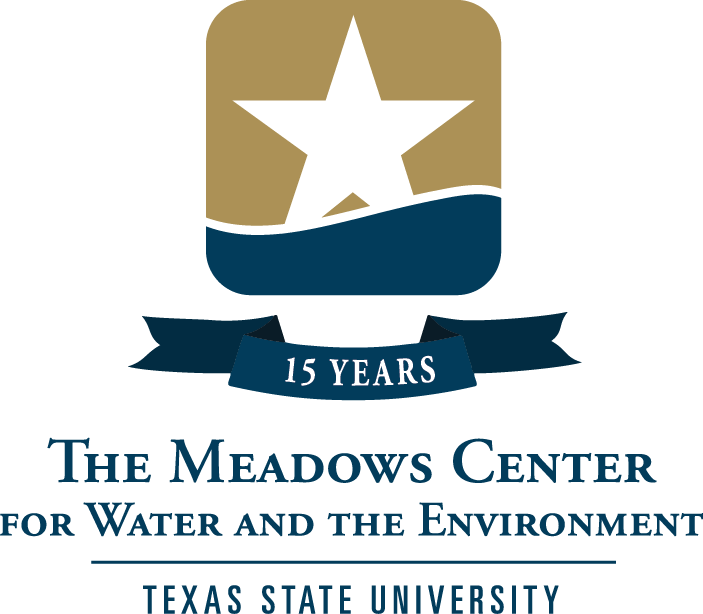 Meadows Anniversary Vertical - Meadows Center For Water And The Environment Logo (703x614), Png Download