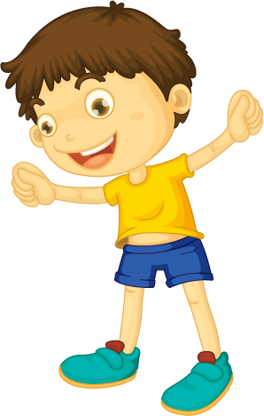 Let's Learn About The Upcoming Day Camp Season - Cartoon Boy Getting Dressed (298x468), Png Download