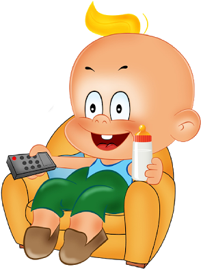 Baby Boy Playing - Good Morning Happy Sunday Cartoon (400x400), Png Download