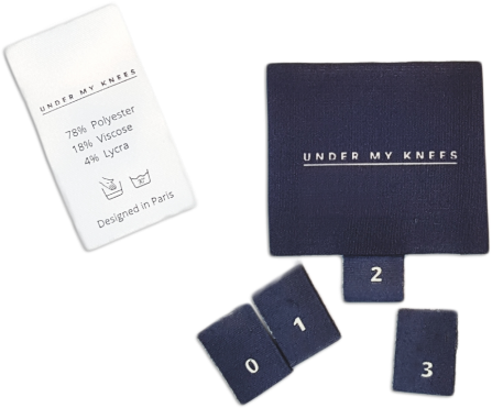 Printed Logo Labels - Cotton (960x960), Png Download