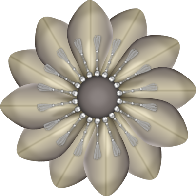 Fm Ocean Pearls 76 - Common Daisy (450x450), Png Download