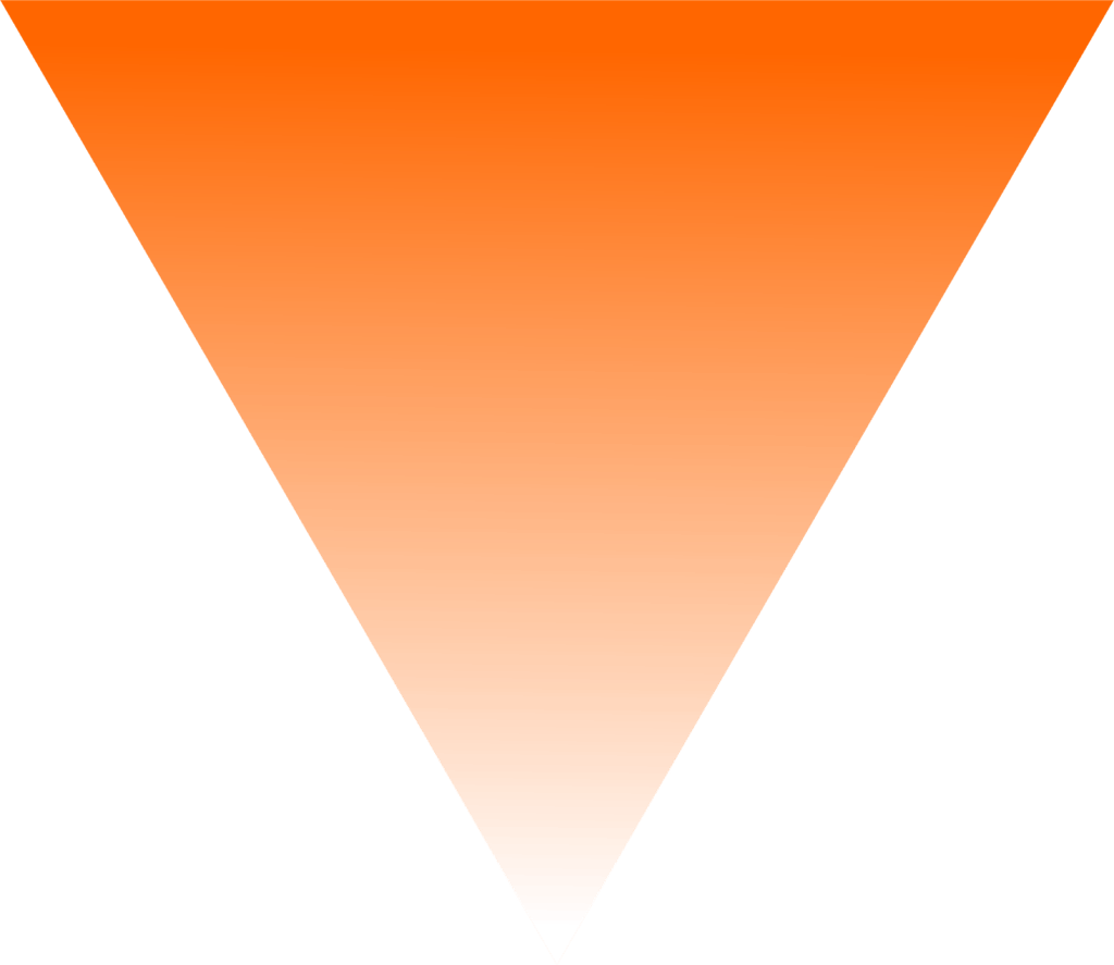 Triangle Orange Png (1024x887), Png Download