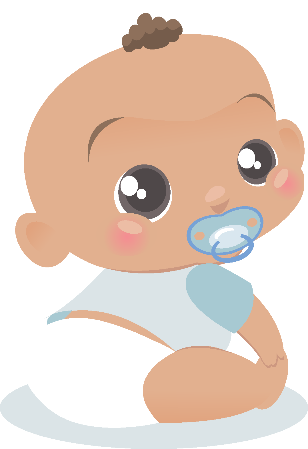 Cartoon Baby, Children, Kids - Plantillas Bebe En Goma Eva (1078x1570), Png Download