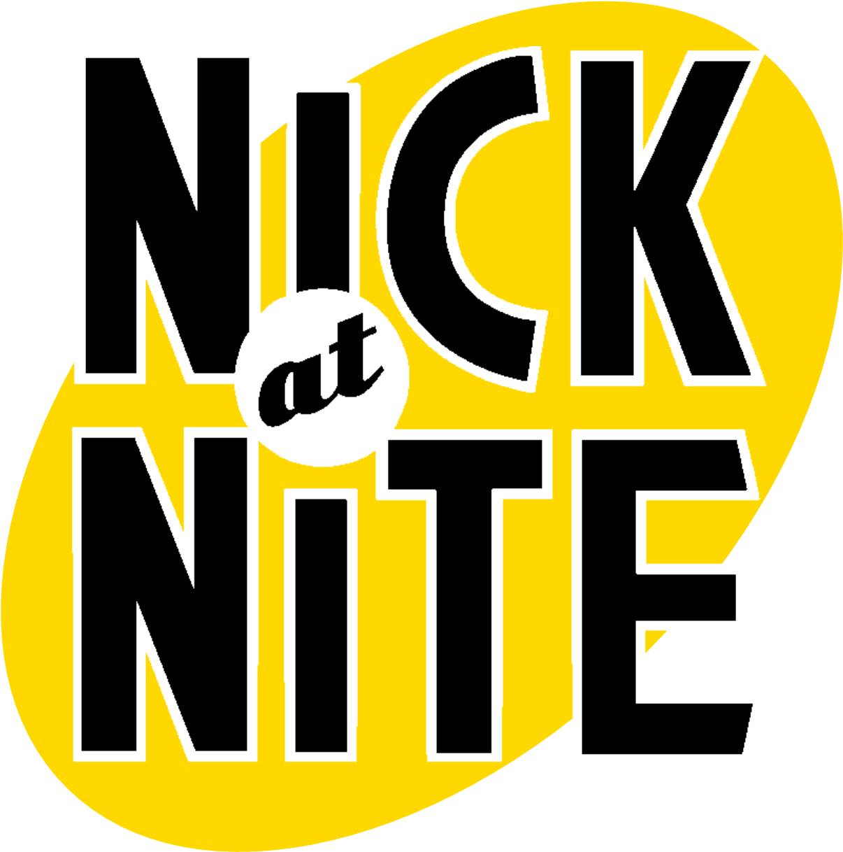 Nick At Nite Oval 1996 - Nick At Nite Logo 1992 (1300x1263), Png Download