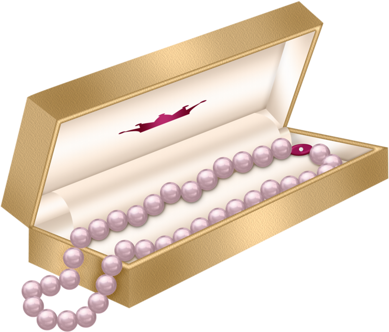 Jewellery Necklace Clip Art Box - Necklace (800x668), Png Download