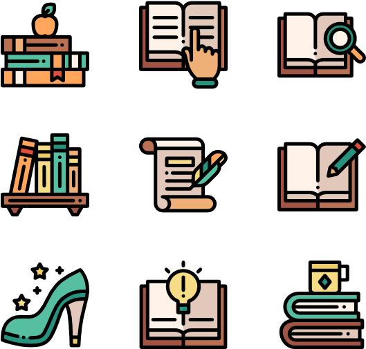 Literature - Daily Routine Icon Png (600x564), Png Download