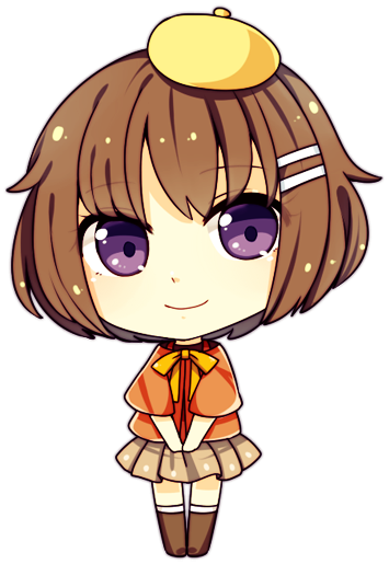 Chibi Momo By Na-nami - Muñecas Chibis (400x550), Png Download