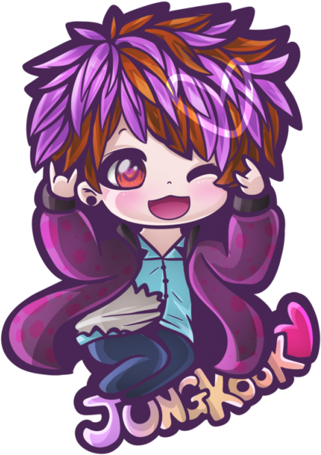 Bts Chibi (699x752), Png Download