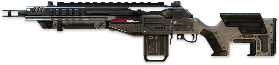 Titanfall 2 Semi Auto Rifle (912x304), Png Download