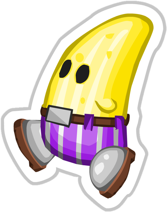 Deano Churrasco - Papa Louie Banana Pants (641x762), Png Download