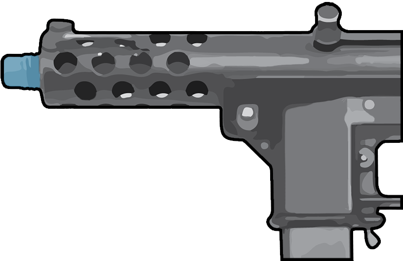 Silencers Are Tube-shaped Devices Meant To Reduce The - Barrel Shroud Pistol (816x528), Png Download